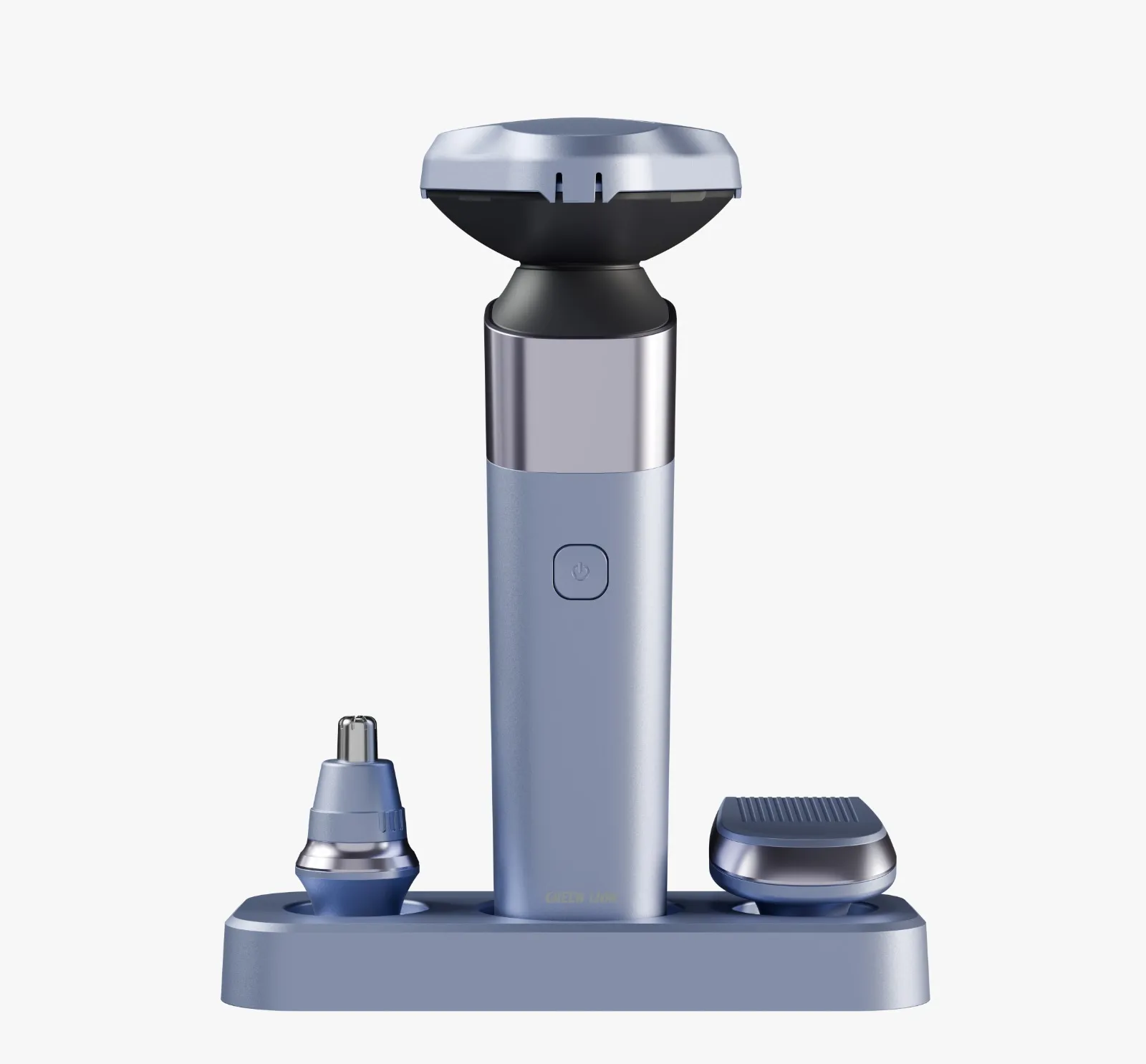 Green Lion G-Blade Hair & Nose Trimmer-Shaver – Gray