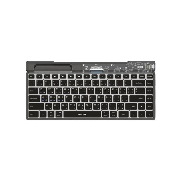 Green Lion – Transparent keyboard – Black