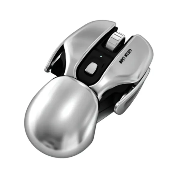 Green Lion G266 Beetles Metal Mouse – Gray