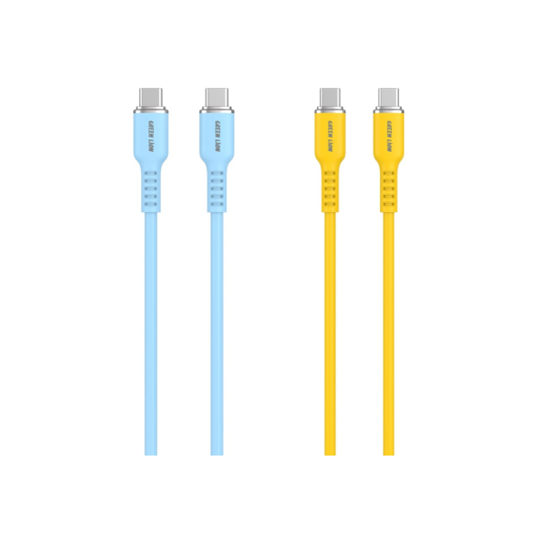 Green Lion USB-C To USB-C Silicone Cable