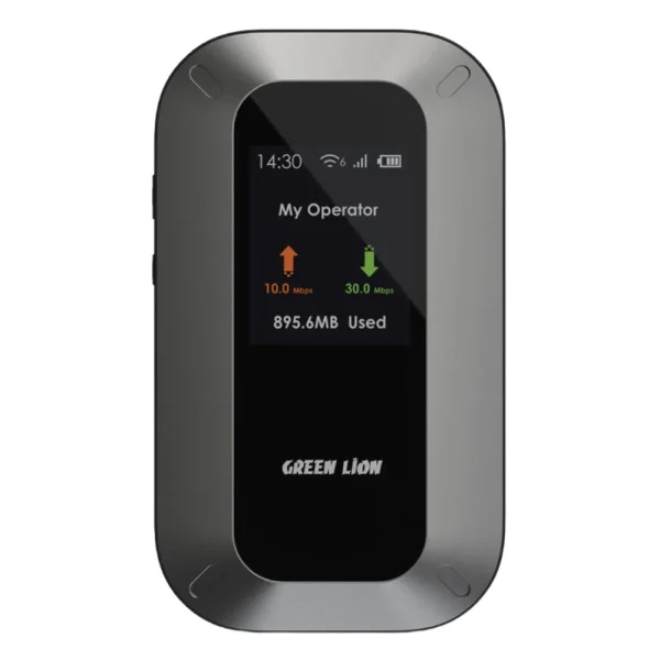 Green Lion Portable Mifi Router – Black