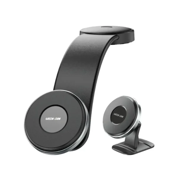 Green Lion 2 in1 Magflex Car Phone Holder – Black