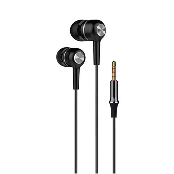 Green Lion Melo Stereo Earphones – Black