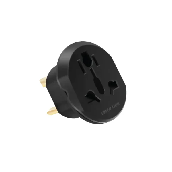 Green Lion Universal Conversion Plug 2 UK – Black
